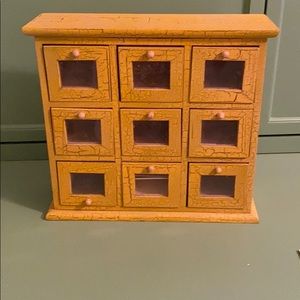 Farmhouse style jewelry box